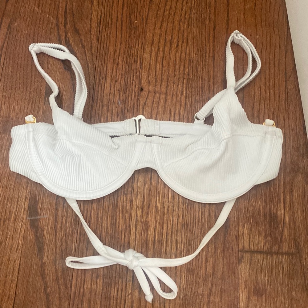 one one swim white top